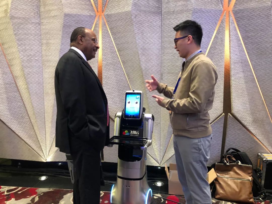 How the Flying Cloud robot captured the heart of the UN Secretary General, Deputy Secretary General Gettu praised Flying Cloud AI!